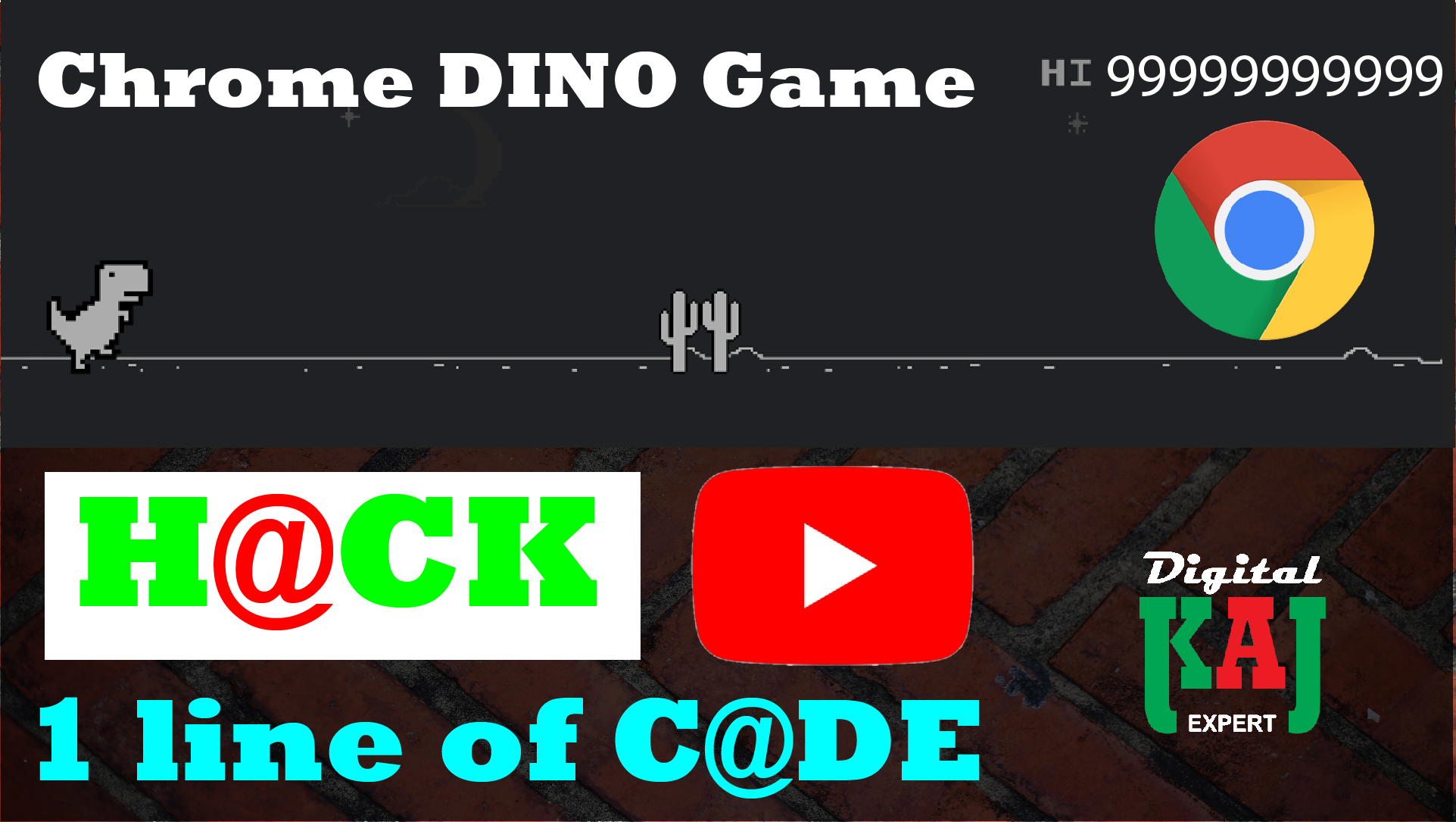 Chrome Dino game hack