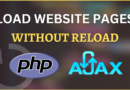 How to load website pages without reloading